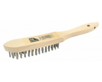 4 Row Stainless Steel Wire Brush